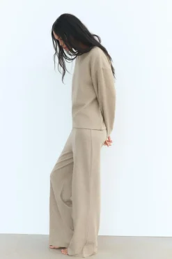 Clearance PANTALÓN RECTO SOFT Mujer Pantalones|Sudaderas / Joggers