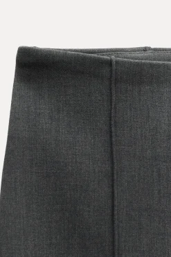 Fashion PANTALÓN RECTO TIRO ALTO Mujer Pantalones