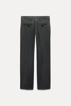 Sale PANTALÓN RECTO TIRO BAJO ZW COLLECTION Mujer Pantalones