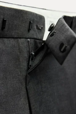 Sale PANTALÓN RECTO TIRO BAJO ZW COLLECTION Mujer Pantalones