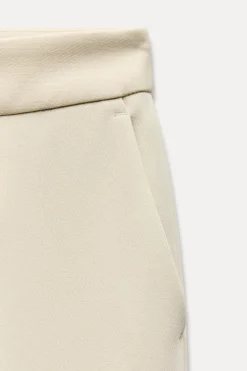 Hot PANTALÓN RECTO TIRO MEDIO Mujer Pantalones