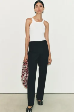 Best PANTALÓN RECTO ZW COLLECTION Mujer Pantalones