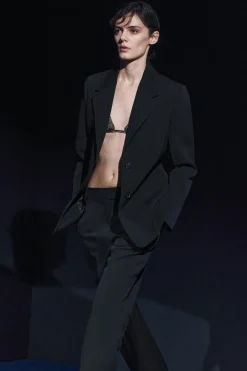 Online PANTALÓN RECTO ZW COLLECTION Mujer Pantalones