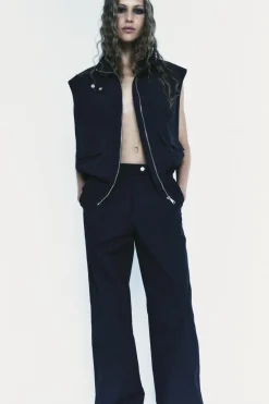 Discount PANTALÓN RECTO ZW COLLECTION Mujer Pantalones