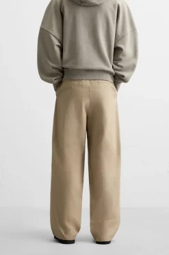 Online PANTALÓN RELAXED FIT COSTURAS Hombre Pantalones