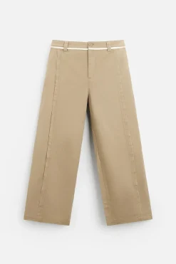 Online PANTALÓN RELAXED FIT COSTURAS Hombre Pantalones