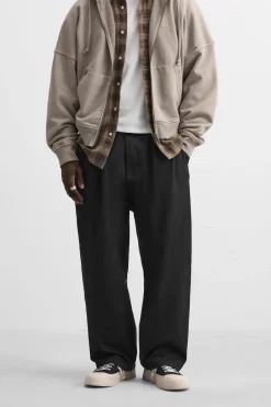 Best PANTALÓN RELAXED FIT PLIEGUES Hombre Pantalones