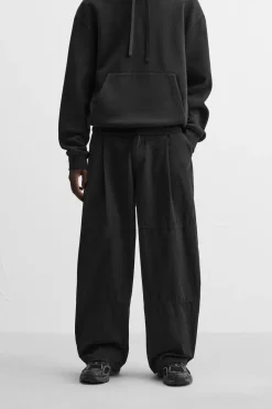 Outlet PANTALÓN RELAXED FIT PLIEGUES Hombre Pantalones