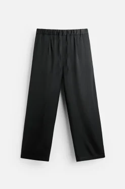 New PANTALÓN RELAXED FIT SATINADO Hombre Pantalones