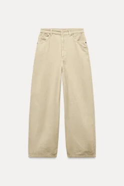 Online PANTALÓN RELAXED OVERSIZE PANA TIRO MEDIO Mujer Pantalones