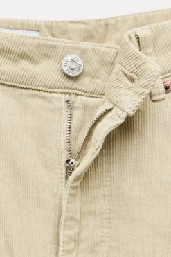 Online PANTALÓN RELAXED OVERSIZE PANA TIRO MEDIO Mujer Pantalones