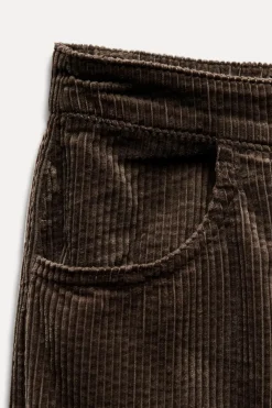 Best PANTALÓN RELAXED PANA ZW COLLECTION Mujer Pantalones