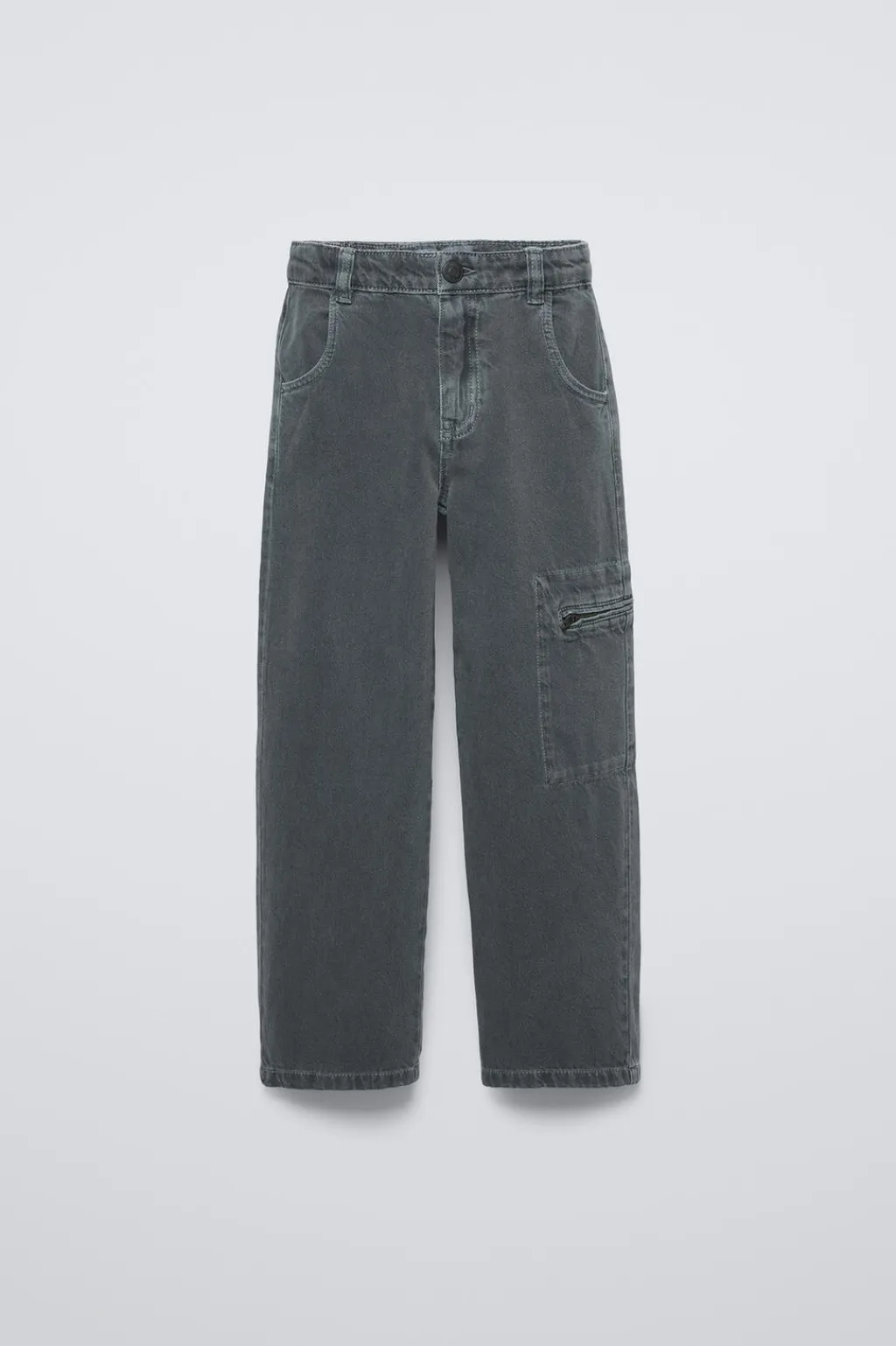 Niños ZARA 6 - 14 Años·Pantalones<PANTALÓN SARGA BOLSILLOS