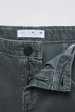 Niños ZARA 6 - 14 Años·Pantalones<PANTALÓN SARGA BOLSILLOS