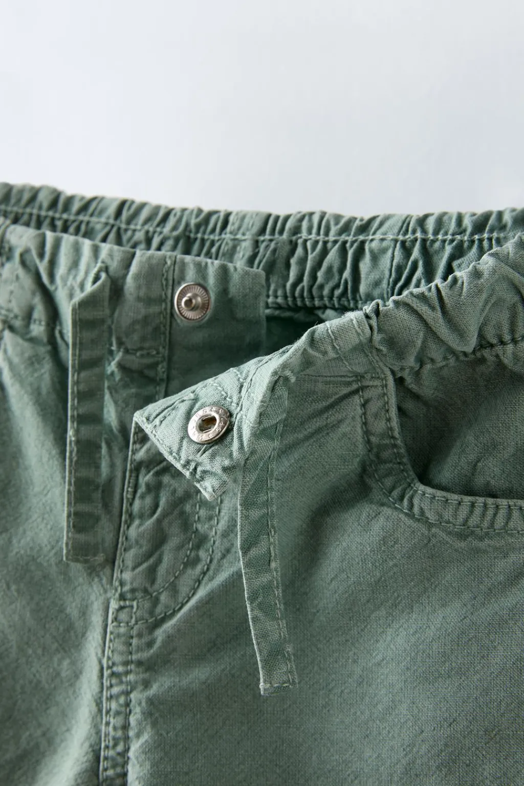 Niños ZARA 1½ - 6 Años·Pantalones|6 - 18 Meses·Pantalones / Leggings<PANTALÓN SARGA CULOTTE