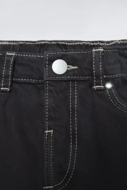 Niños ZARA 1½ - 6 Años·Pantalones|1½ - 6 Años·Pantalones / Leggings<PANTALÓN SARGA PESPUNTES