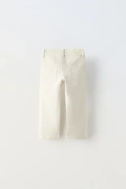 Niños ZARA 6 - 18 Meses·Pantalones / Leggings<PANTALÓN SARGA REGULAR FIT