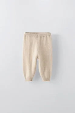 Niños ZARA 0 - 6 Meses·Punto|0 - 6 Meses·Leggings / Polainas<PANTALÓN SAROUEL CASHMERE