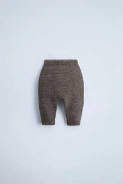 Niños ZARA 0 - 6 Meses·Punto<PANTALÓN SAROUEL PUNTO
