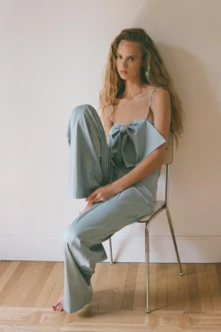 Online PANTALÓN SATINADO Mujer Pantalones