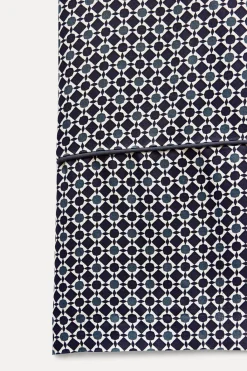 Online PANTALÓN SATINADO ESTAMPADO GEOMÉTRICO Mujer Pantalones