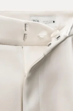 Fashion PANTALÓN SATINADO PINZAS ZW COLLECTION Mujer Pantalones