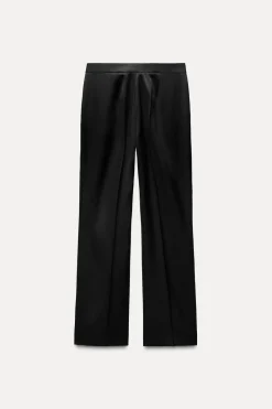 Discount PANTALÓN SATINADO RECTO Mujer Pantalones