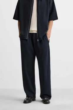 Best PANTALÓN SEERSUCKER PLIEGUES Hombre Pantalones