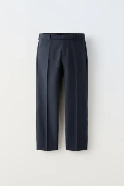 Niños ZARA 6 - 14 Años·Pantalones|6 - 14 Años·Trajes<PANTALÓN SLIM TRAJE ESTRUCTURA