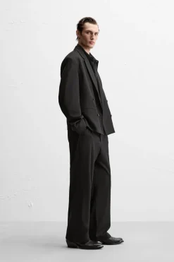 Discount PANTALÓN STRAIGHT CON VISCOSA Hombre Pantalones