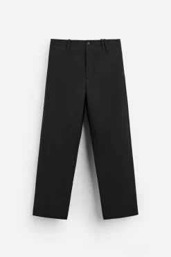 Discount PANTALÓN STRAIGHT CON VISCOSA Hombre Pantalones