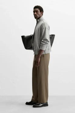 Best PANTALÓN STRAIGHT FIT CON LANA Hombre Pantalones