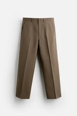 Best PANTALÓN STRAIGHT FIT CON LANA Hombre Pantalones