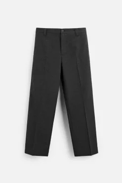 Sale PANTALÓN STRAIGHT FIT CON VISCOSA Hombre Pantalones