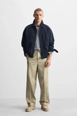 Fashion PANTALÓN STRAIGHT FIT CREMALLERA Hombre Pantalones