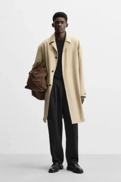 Fashion PANTALÓN STRAIGHT FIT PLIEGUES Hombre Pantalones