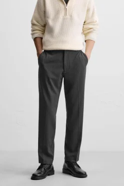 Sale PANTALÓN STRAIGHT FIT RAYAS Hombre Pantalones