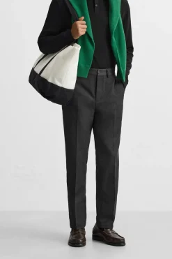 Discount PANTALÓN STRAIGHT FIT TWILL Hombre Pantalones