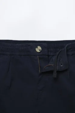 Niños ZARA 6 - 14 Años·Pantalones<PANTALÓN TAPERED PINZAS