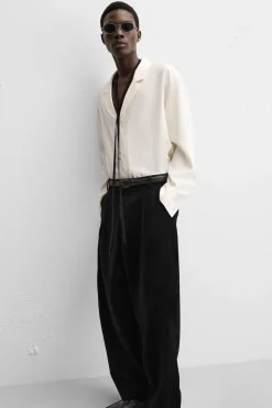 Online PANTALÓN TERCIOPELO PLIEGUES Hombre Pantalones