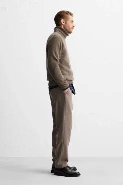 Discount PANTALÓN TEXTURA CON LANA Hombre Pantalones