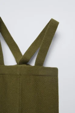 Niños ZARA 6 - 18 Meses·Punto|6 - 18 Meses·Pantalones / Leggings<PANTALÓN TIRANTES