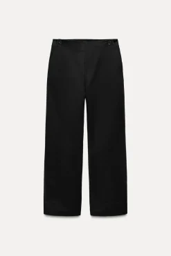 Outlet PANTALÓN TIRO ALTO BOTONES ZW COLLECTION Mujer Pantalones