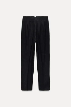 Sale PANTALÓN TIRO ALTO RAYA DIPLÓMATICA Mujer Pantalones