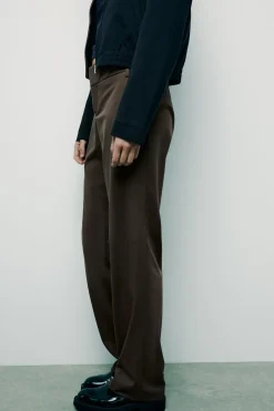 Fashion PANTALÓN TIRO BAJO Mujer Pantalones