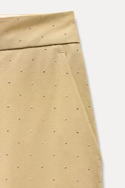 Sale PANTALÓN TOBILLERO BRILLOS Mujer Pantalones