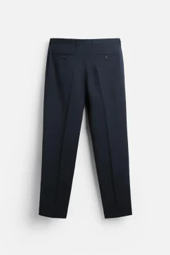 Outlet PANTALÓN TRAJE 100% LANA Hombre Pantalones