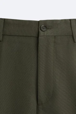 Fashion PANTALÓN TRAJE ALGODÓN - LINO Hombre Pantalones