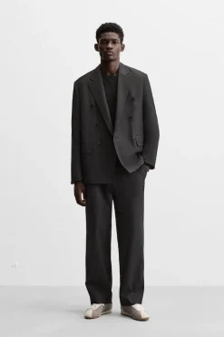 Best PANTALÓN TRAJE BOTONES Hombre Pantalones