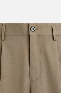 Online PANTALÓN TRAJE CON LANA Hombre Pantalones